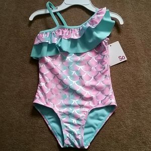 NEW One-Piece Mermaid Swimsuit 4/5